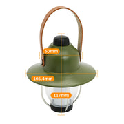 Camping Tent Light Portable LED Campsite Lantern Waterproof Night Lamp Support 3 Color and Stepless Dimming for Tent Hiking