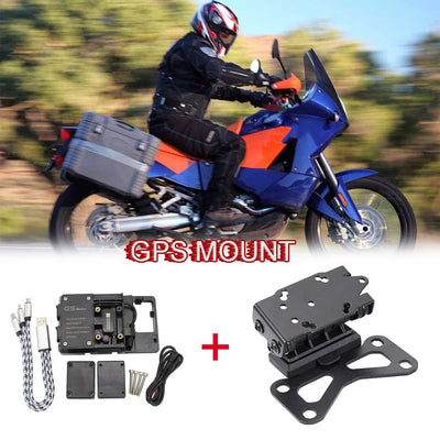 For 990 Adventure 2006-2011 2010 2009 2008 Motorcycle Accessories Front Phone Stand Holder Phone GPS Navigaton Plate Bracket