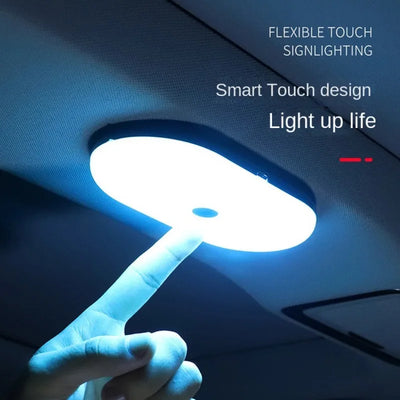 Car Reading Lamp Led Interior Light Trunk Light Car Ceiling Indoor Rear Interior Touch Light